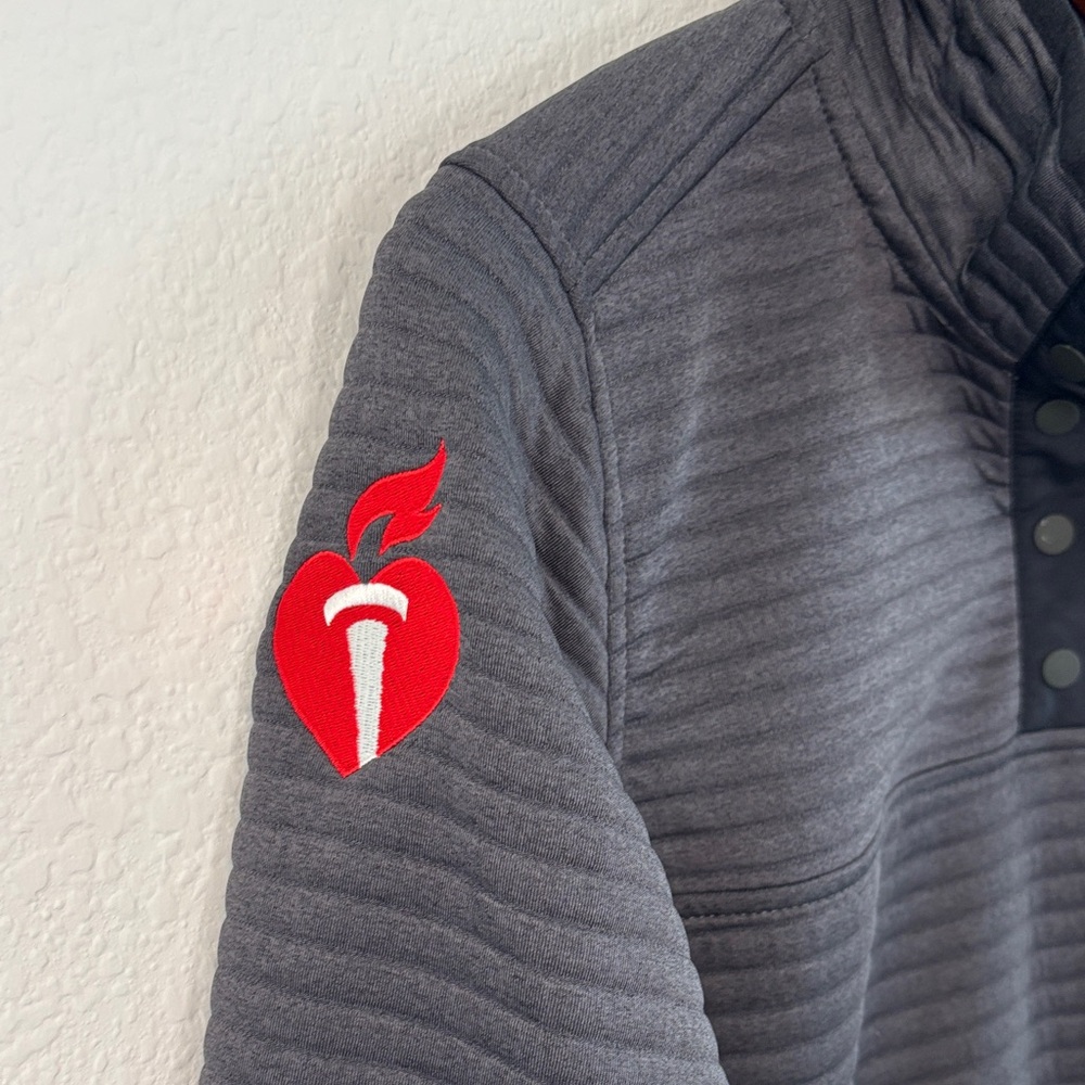 NWT L.L. Bean Alright Knit Pullover Alley Gray Women's Jacket S - Picture 6 of 14